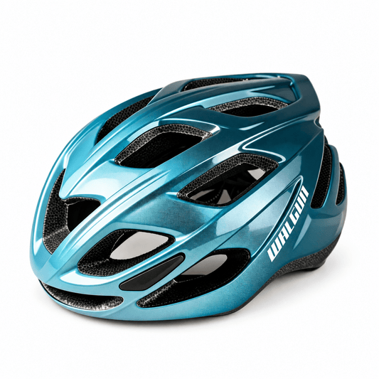Casque De Vélo Bleu Turquoise - Vélo Fever