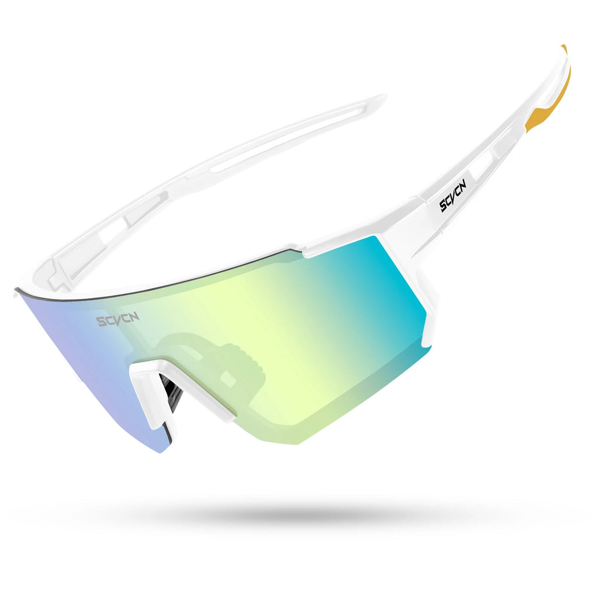 Lunette Vélo Design Blanc Doré - Vélo Fever