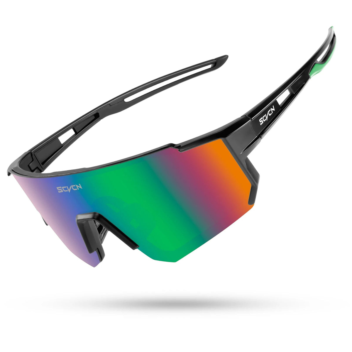 Lunette Vélo Design Noir Émeraude - Vélo Fever