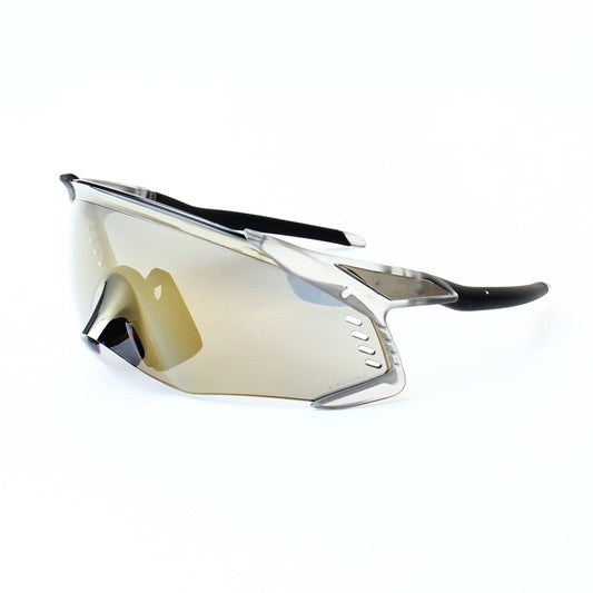Lunette Vélo Moderne Or Chromé - Vélo Fever