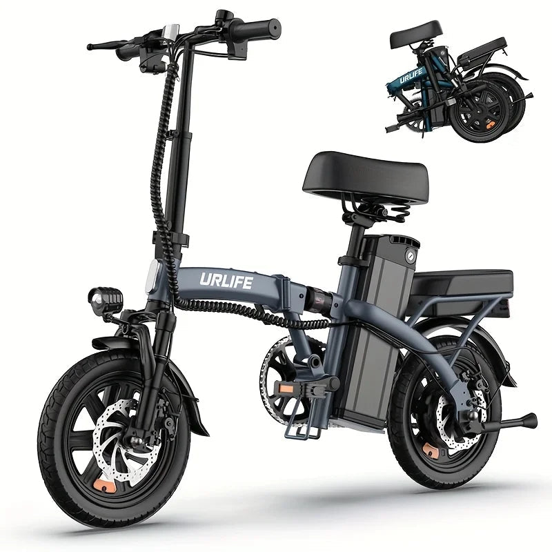 Vélo Électrique Pliable Gris - Vélo Fever