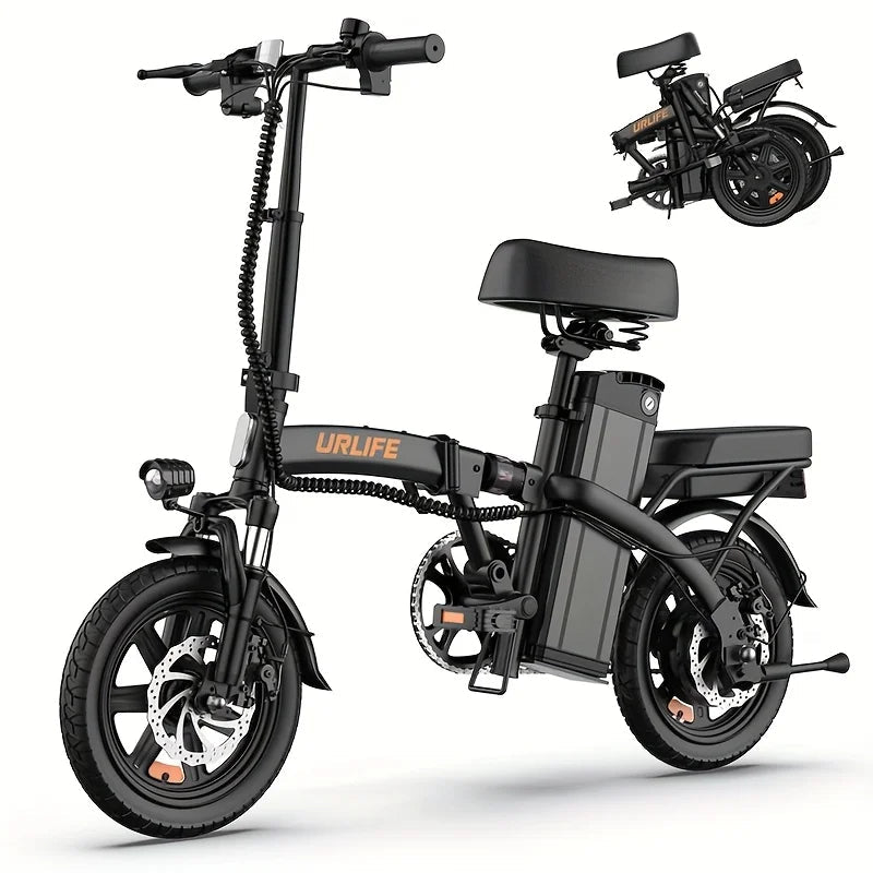 Vélo Électrique Pliable Noir - Vélo Fever