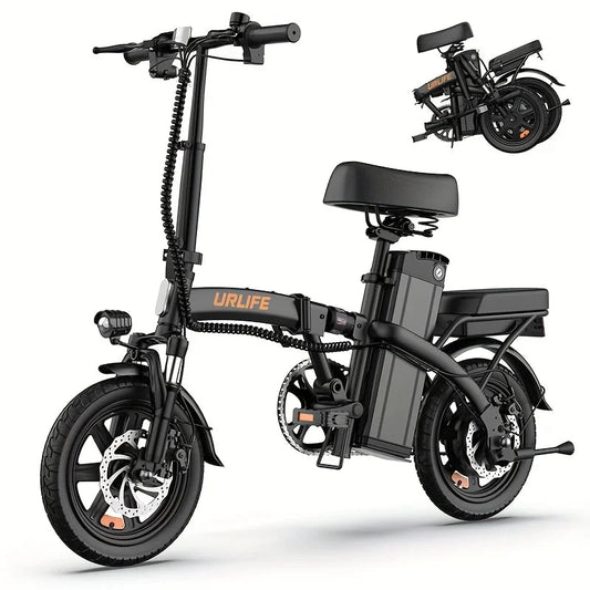 Vélo Électrique Pliable Noir - Vélo Fever
