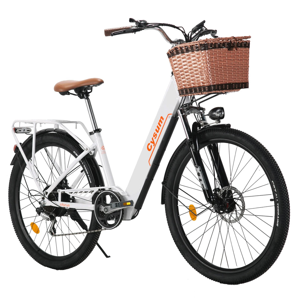 Vélo Electrique Ville Blanc - Vélo Fever