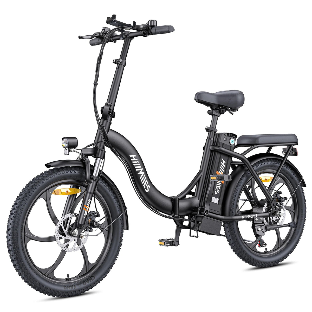 Vélo Pliant Électrique Noir - Vélo Fever