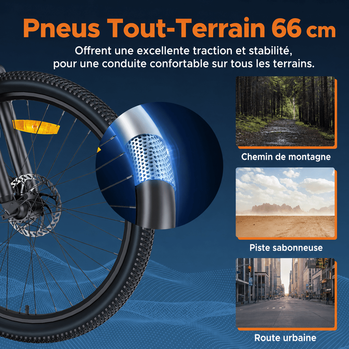 VTT Electrique Gris - Vélo Fever