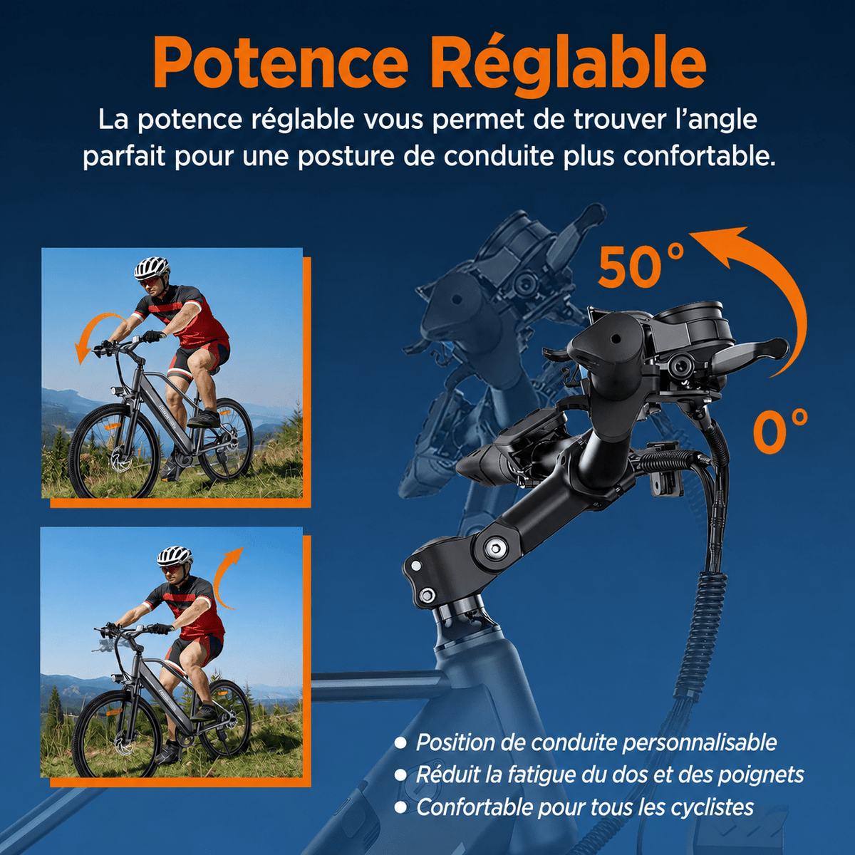 VTT Electrique Gris - Vélo Fever