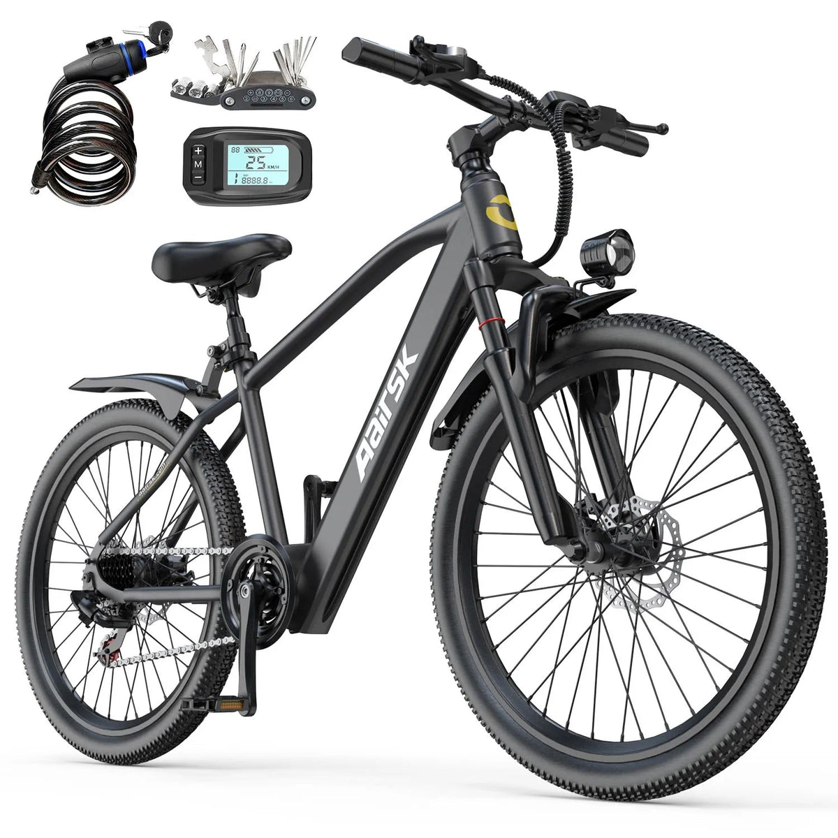 VTT Electrique Noir - Vélo Fever